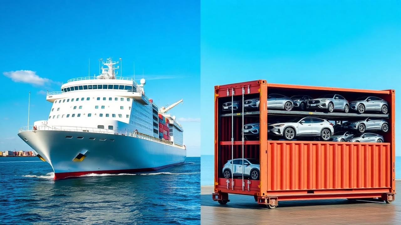 RORO vs Container Shipping to the UAE: Which to Choose