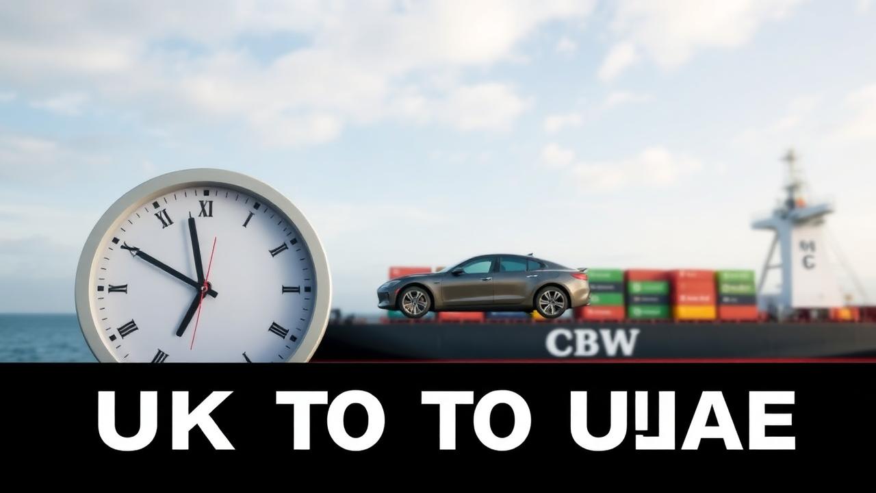 Shipping Timeline UK to UAE: Day-by-Day in 2026